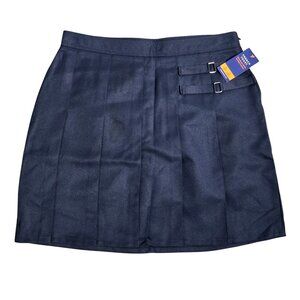 NWT | French Toast Navy Blue Pleated School Uniform Skirt with Privacy Shorts